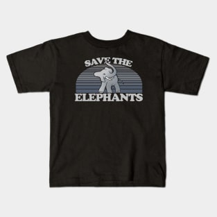 Save the Elephants Kids T-Shirt